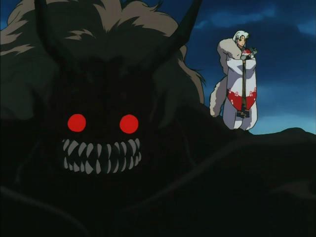 Otaku Gallery  / Anime e Manga / Inu-Yasha / Screen Shots / Episodi / 005 - Sesshomaru, il glaciale principe dei demoni / 158.jpg